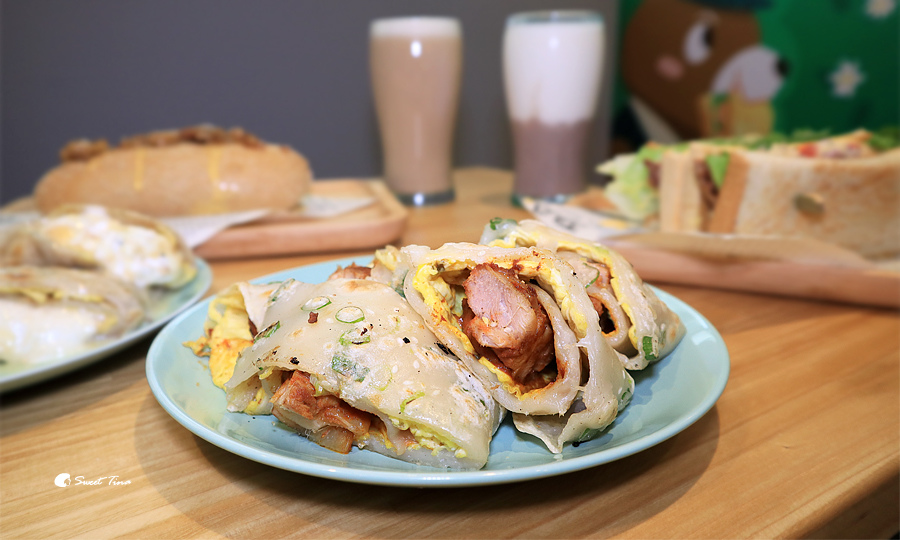 【已歇業】MorningGo Brunch – 大份量早午餐 / 熔岩起司、粉漿蛋餅、手作芋泥 / 童趣插畫風