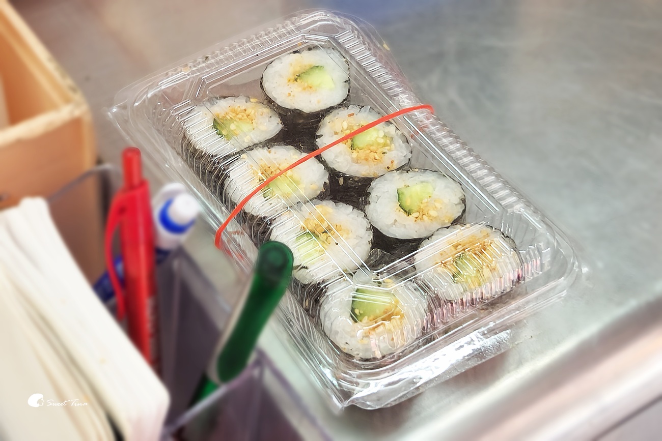 士林美食 | 松竹梅壽司 – 劍潭站平價大份量壽司，有獨特的芋頭口味